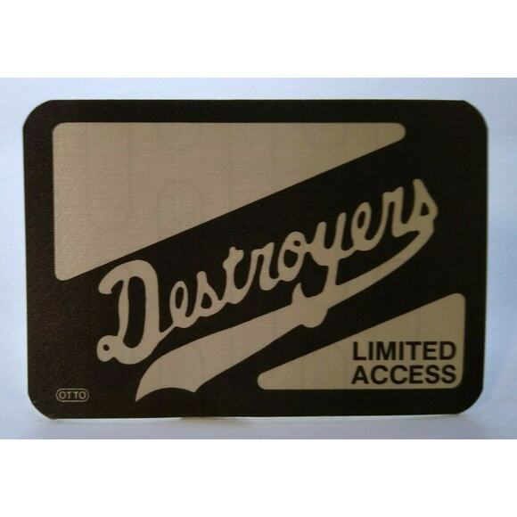 George Thorogood And The Destroyers Backstage Concert Pass Original Rock Music - Picture 3 of 3